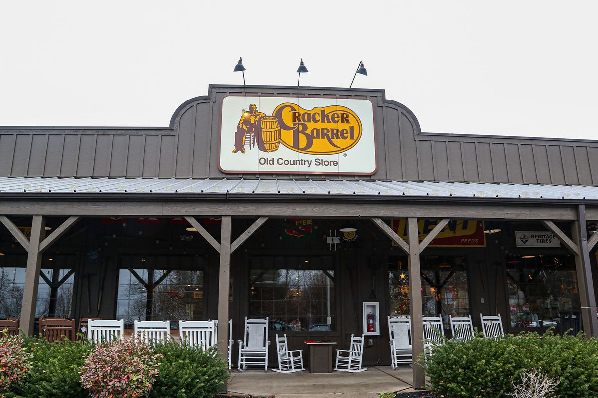 An exterior view of a Cracker Barrel Old Country Store. (Paul Weaver/SOPA Images/LightRocket via Getty Images)