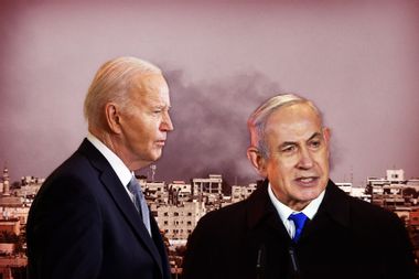 Joe Biden and Benjamin Netanyahu