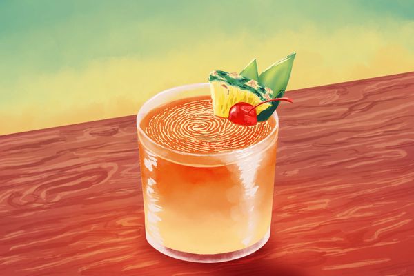 Mai Tai Mocktail