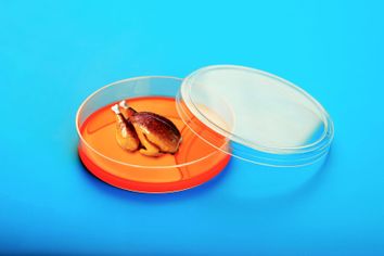 Roast Chicken In A Petri Dish