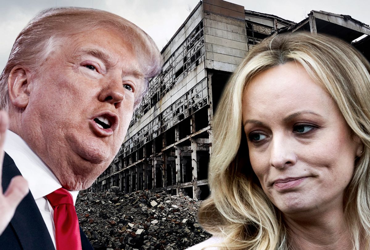 Donald Trump; Stormy Daniels (AP/Shutterstock/Salon)