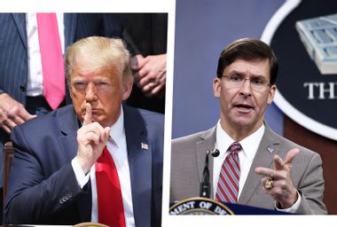 Donald Trump; Mark Esper